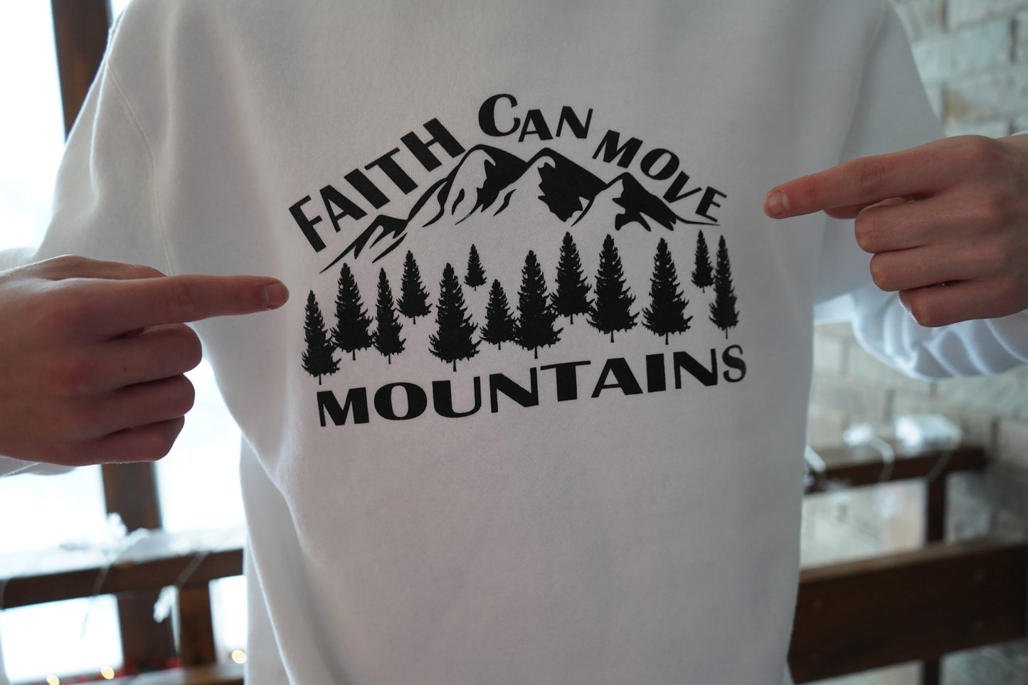 Faith can move mountains